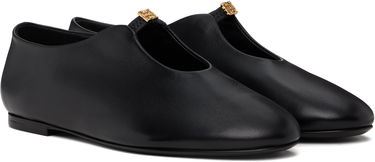 Kläder Givenchy Givenchy 4G Liquid Ballerina Flats Svart | BE500VE16Q001, 3