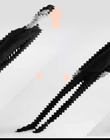 Byxor Dolce & Gabbana Dolce & Gabbana Nylon Canvas Cropped Trousers 52 Svart | GW13ETFUUDDN0000, 1