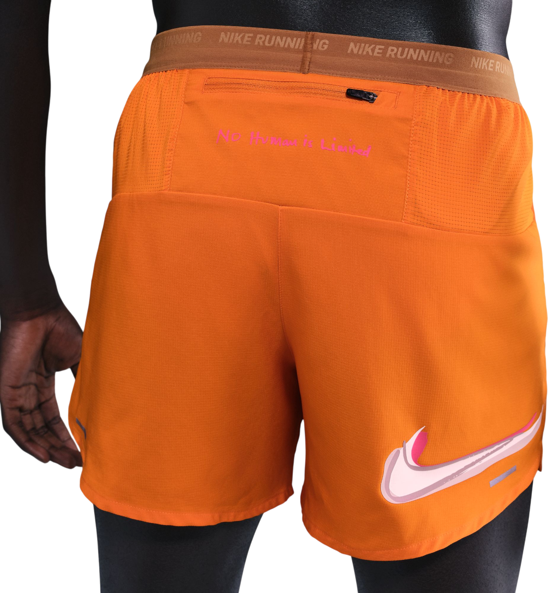 Shorts Nike Eliud Kipchoge Stride 5inch Running Shorts Orange | hv2653-873, 1