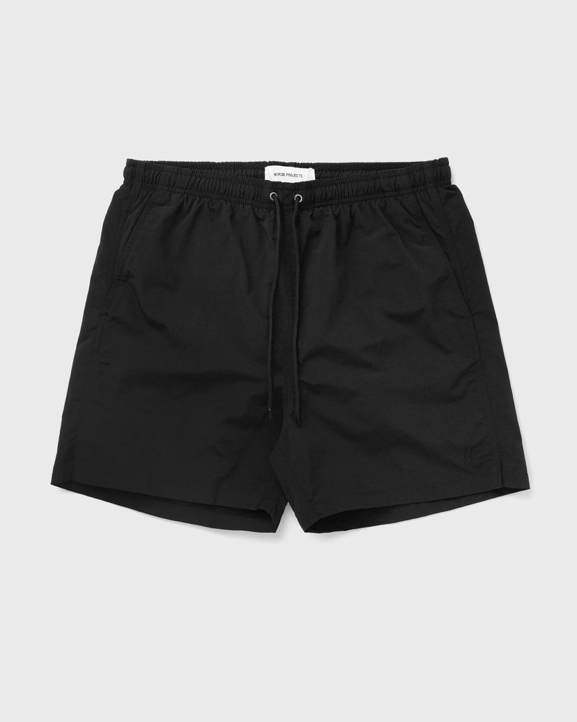 Badkläder NORSE PROJECTS Hauge Recycled Nylon Swimmer Svart | N35-0606-9999