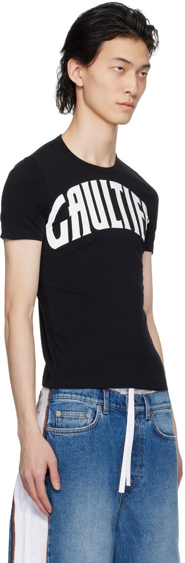 T-shirt Jean Paul Gaultier Jean Paul Gaultier 'The Gaultier' T-Shirt Svart | 24/25-F-TS071I-J056-0001, 4