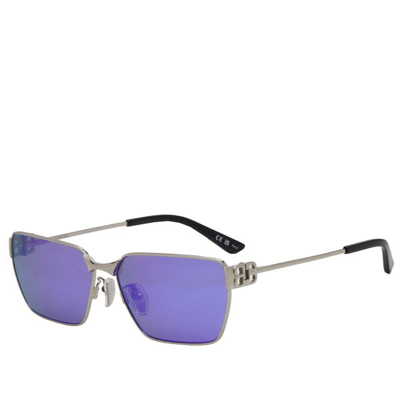 Solglasögon Balenciaga BB0374SK Sunglasses Shiny Purpur | BB0374SK-003