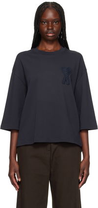 AMI Paris Ami de Coeur Patch T-Shirt