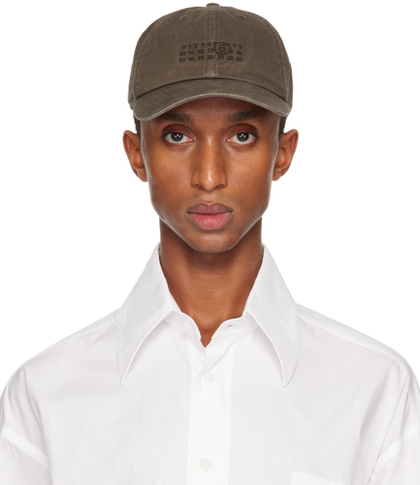 Keps Maison Margiela Baseball Cap Grön | SH2TC0002 M35190