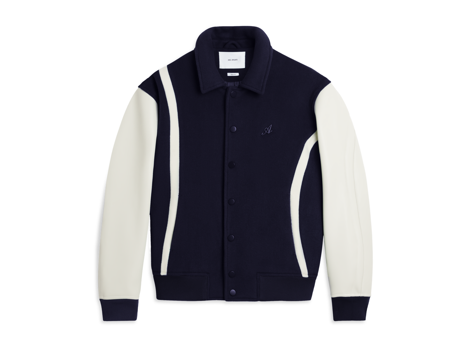 Jacka AXEL ARIGATO Bay Varsity Jacket Svart | A2183002, 1