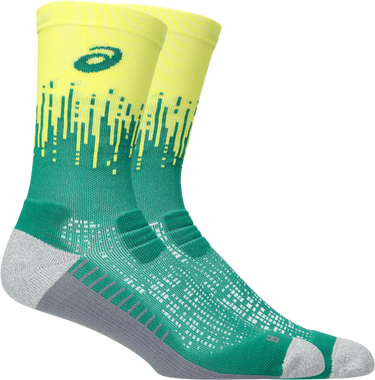 Strumpor Asics Performance Run Crew Socks Grön | 3013a977-752, 0