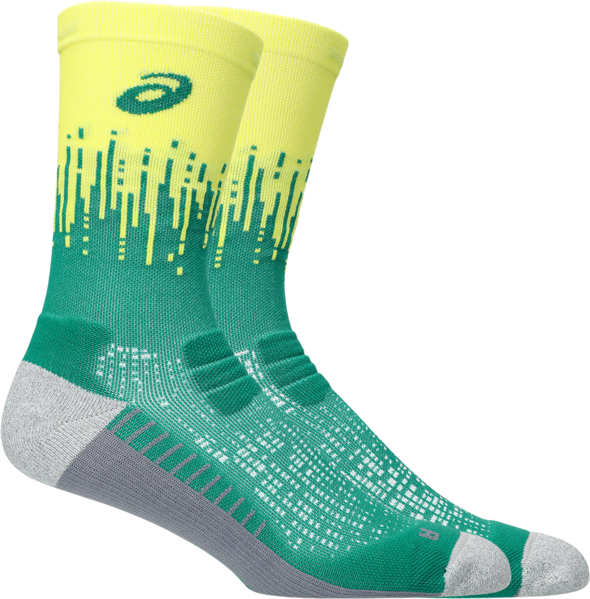 Strumpor Asics Performance Run Crew Socks Grön | 3013a977-752