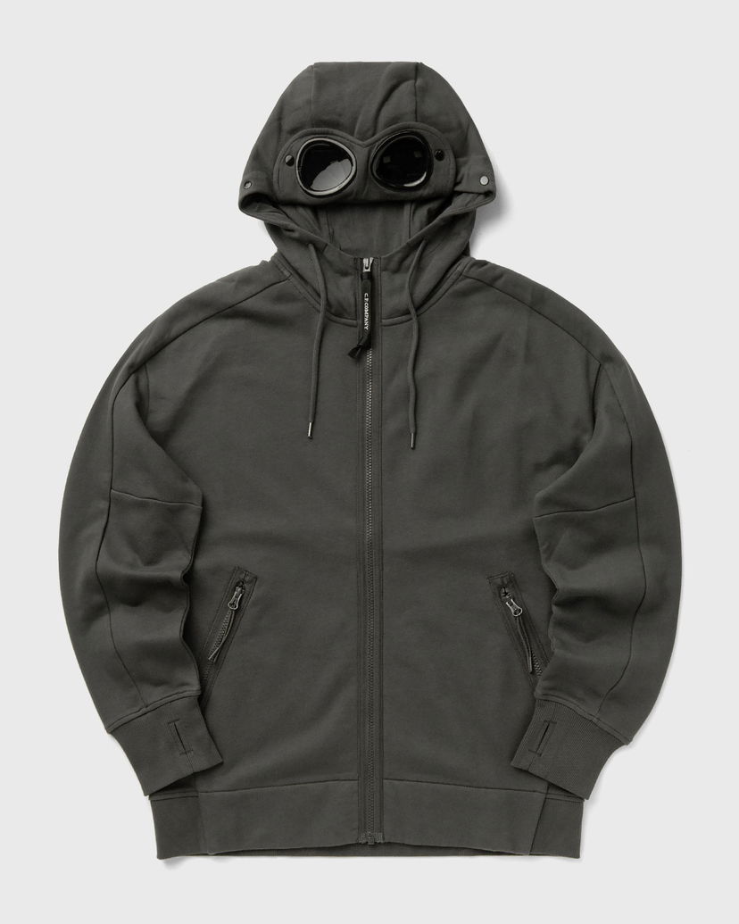Sweatshirt C.P. Company Goggles Zip Hoodie Grå | 19CMSS715A005086W-978