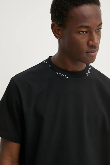 T-shirt HELIOT EMIL Black T-Shirt Svart | AW24.M.09.127.BLK01, 7