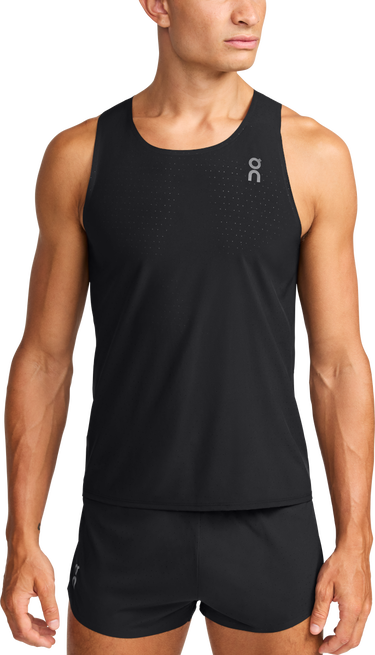 Linne On Running Race Singlet Svart | 1me10010553, 0