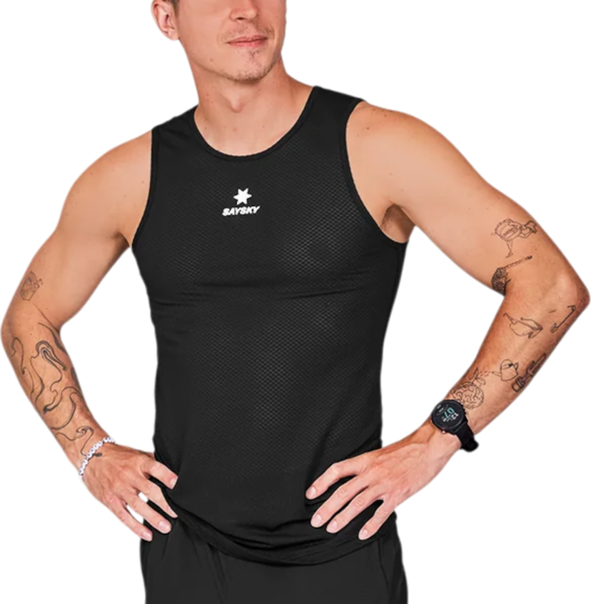 Linne Saysky Saysky Mesh Base Layer Singlet Svart | xmrbl31c901