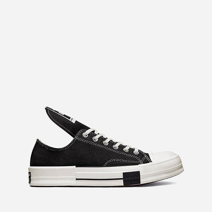 Sneakers och skor Converse Rick Owens x DRKSHDW DRKSTAR Chuck 70 Low "Black" Svart | 172347C, 1