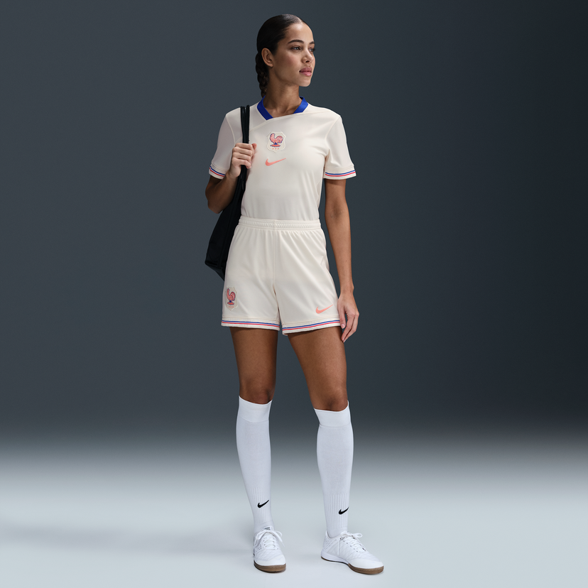 Shorts Nike FFF 2025/26 Stadium Dri-FIT Replica Shorts Vit | FZ9180-110