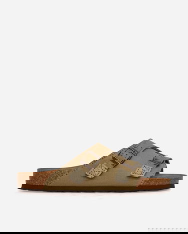 Sneakers och skor Birkenstock Zürich Suede Canvas Sandals Grön | 1028755, 1