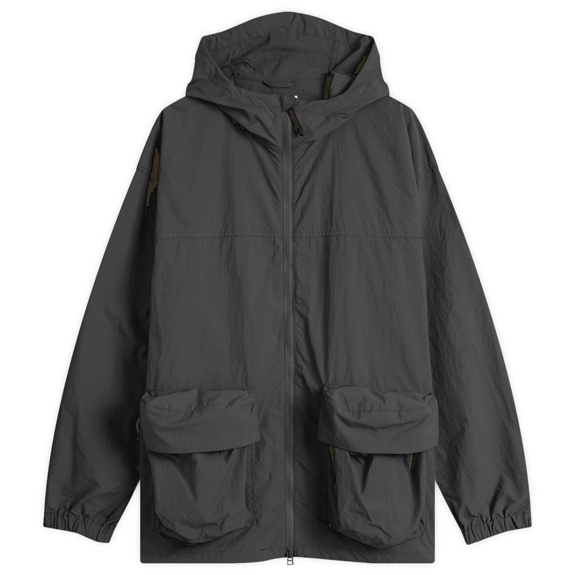 Vindjacka Snow Peak Snow Peak Nylon Tussah Jacket, Size Large Grå | JK-25SU008-BK
