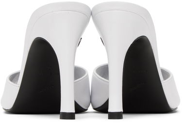 Sneakers och skor Coperni Logo Slide Heels Vit | COPSH29477, 1
