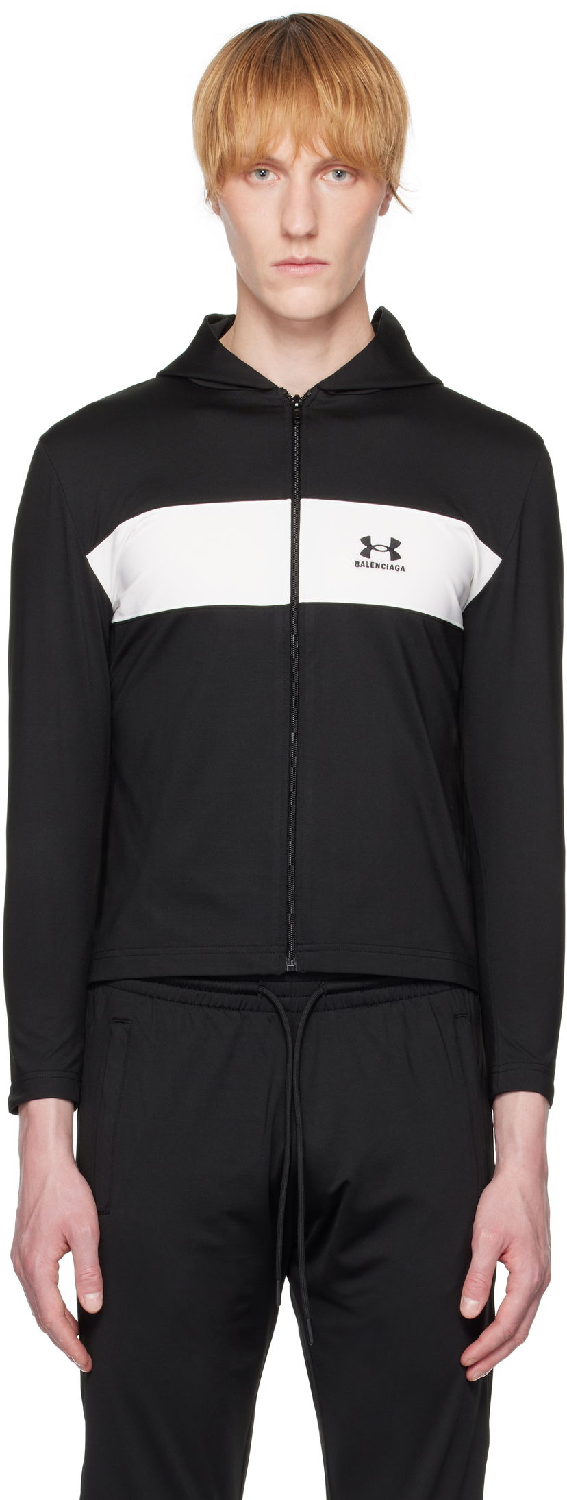 Träningsoverall Balenciaga Under Armour Edition Sweatsuit Hoodie by Balenciaga Svart | 813821TRVX2