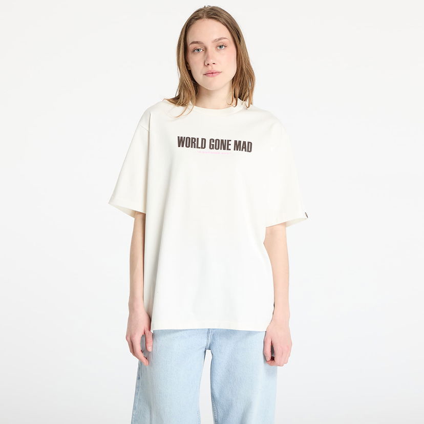 T-shirt BAPE A BATHING APE Slogan Relaxed Fit T-Shirt Vit | 001TEL301318MIVY