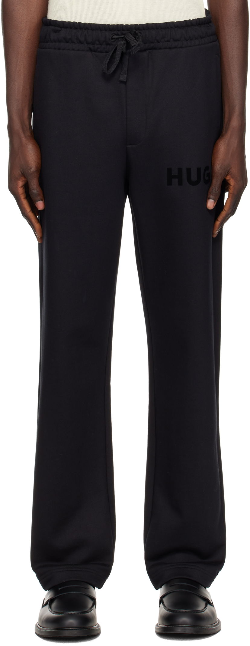 Träningsbyxor BOSS Hugo Jersey Sweatpants Svart | 50529110