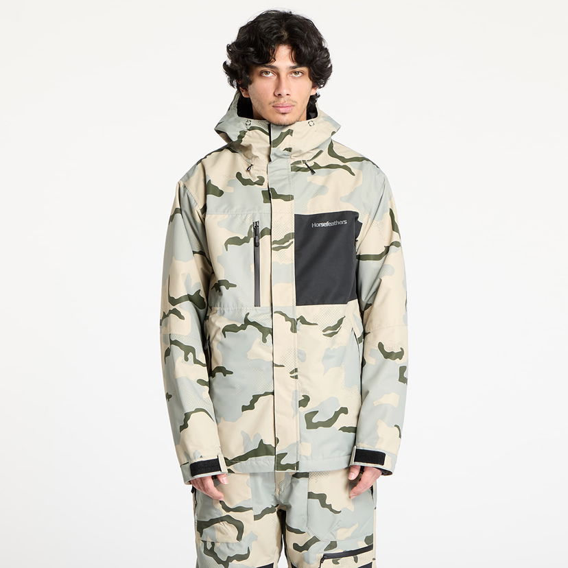 Parkas Horsefeathers Horsefeathers Track Jacket Beige | OM318A