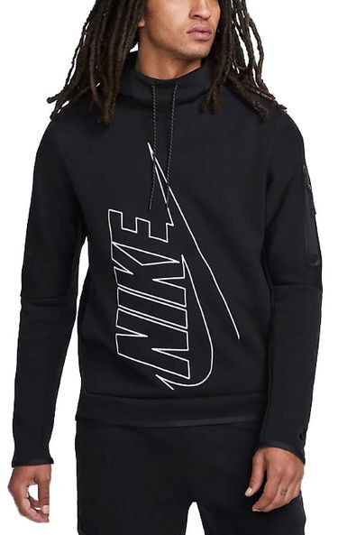 Sweatshirt Nike Tech Fleece Graphic Hoodie Svart | dx0577-010, 0