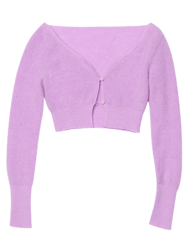 Sweater Jacquemus Le Cardigan Alzou Purpur | 213KN203 2360 650