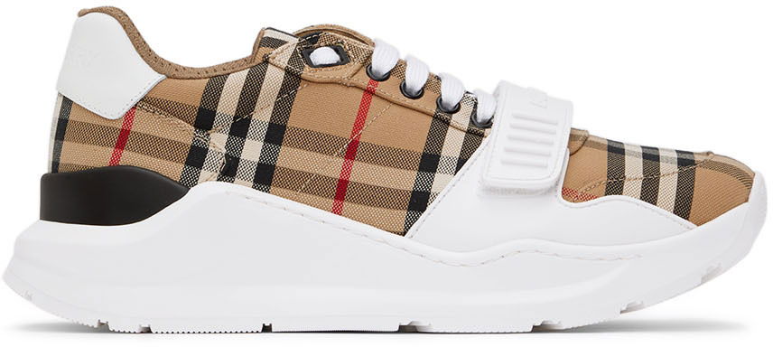 Sneakers och skor Burberry Regis Sneakers 'White & Beige' Beige | 8048577, 0