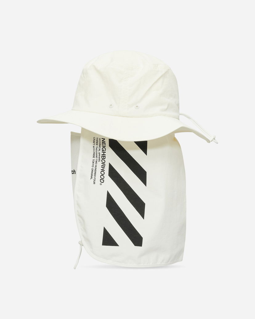 Hatt Neighborhood Sunguard Hat Vit | 251HCNH-HT02 WH