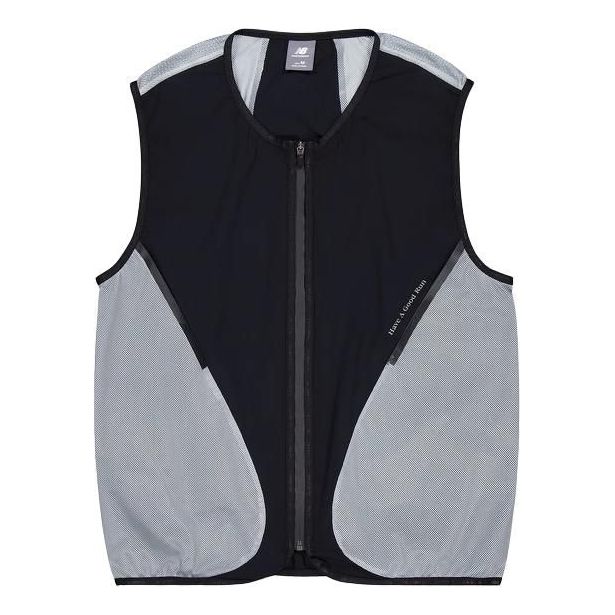 Väst New Balance Running Vest With Mesh Svart | NJE25081-BK