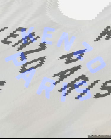 T-shirt KENZO Oversize Target T-Shirt Vit | FD65TS1114SG 02, 8