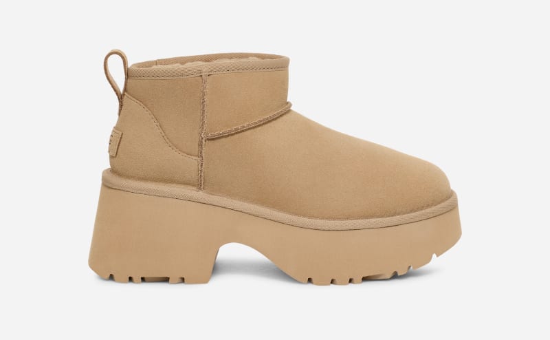 Sneakers och skor UGG Classic Ultra Mini New Heights Booos Beige | 1158311-MDSD