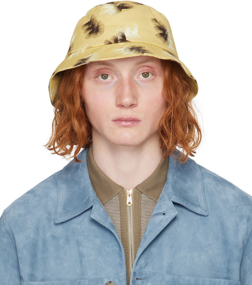 Hatt Paul Smith Paul Smith Sunflare Print Bucket Hat Gul | M1A-921DT-M778-10