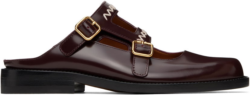 Kläder Marni Marni Bambi 3.0 Loafers Bourgogne | SBMS010202 PS679