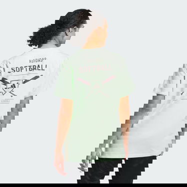 T-shirt adidas Performance Softball Graphic Vit | IY5529, 4