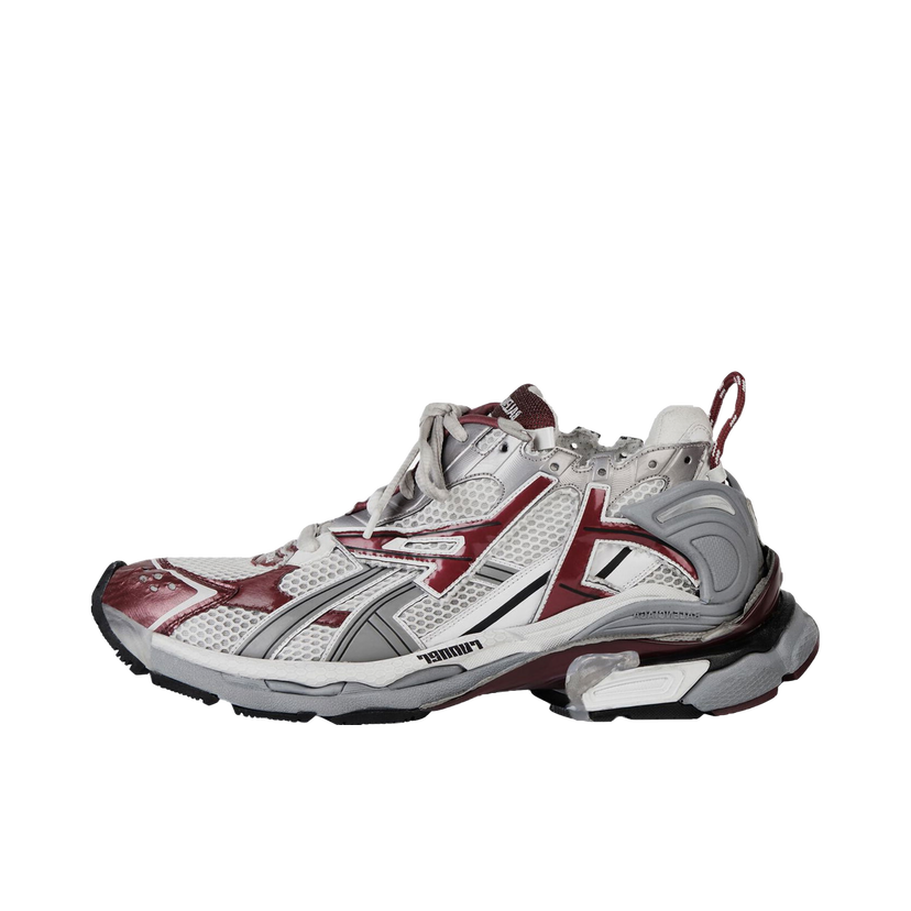 Sneakers och skor Balenciaga Runner Burgundy W Metallisk | 677402W3RB39069