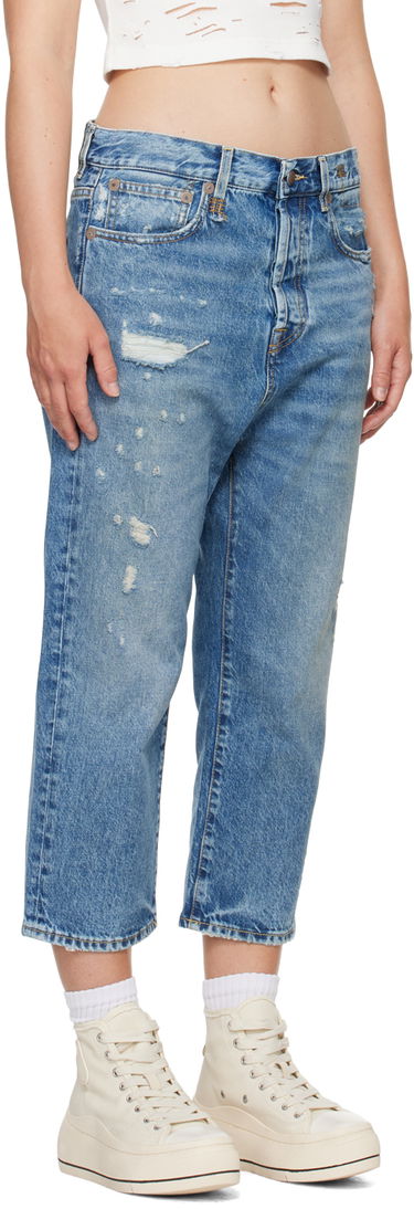 Jeans R13 R13 Tailored Drop Jeans Blå | R13W6452-969A, 4