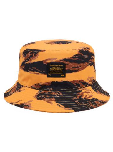 Hatt BAPE Tiger Camo Bucket Hat Orange | 1I70-181-005