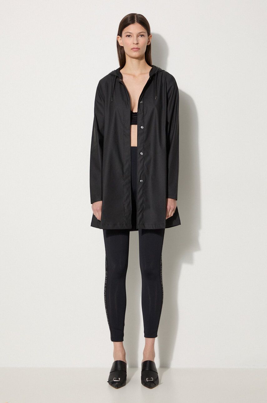 Jacka Rains A-Line Jacket Svart | 18050-01, 1