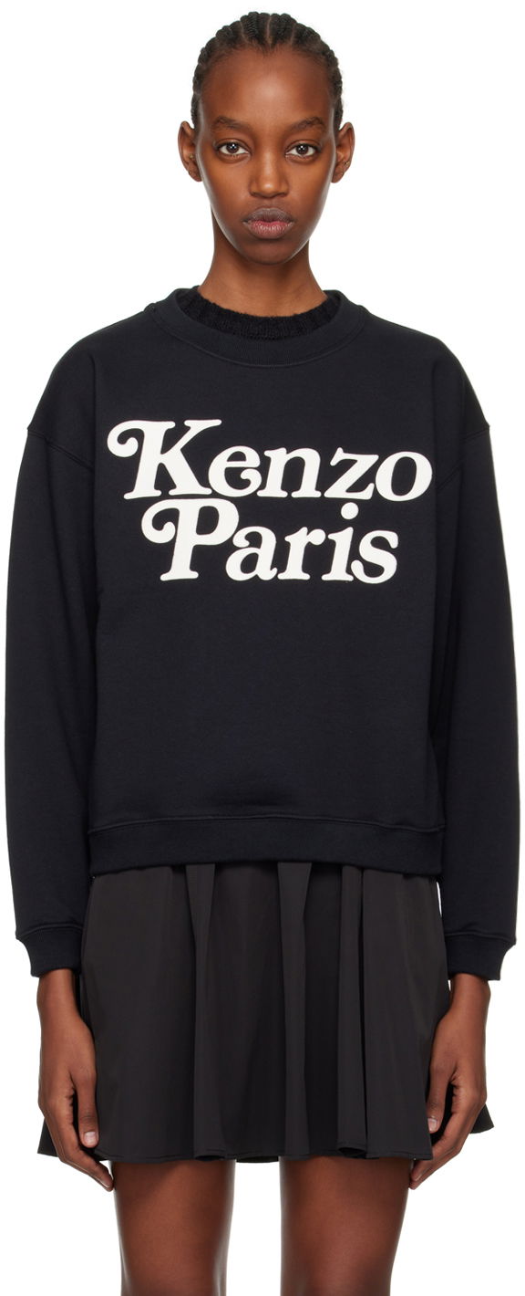 Sweatshirt KENZO Paris VERDY Edition Sweatshirt Svart | FE52SW1274MF
