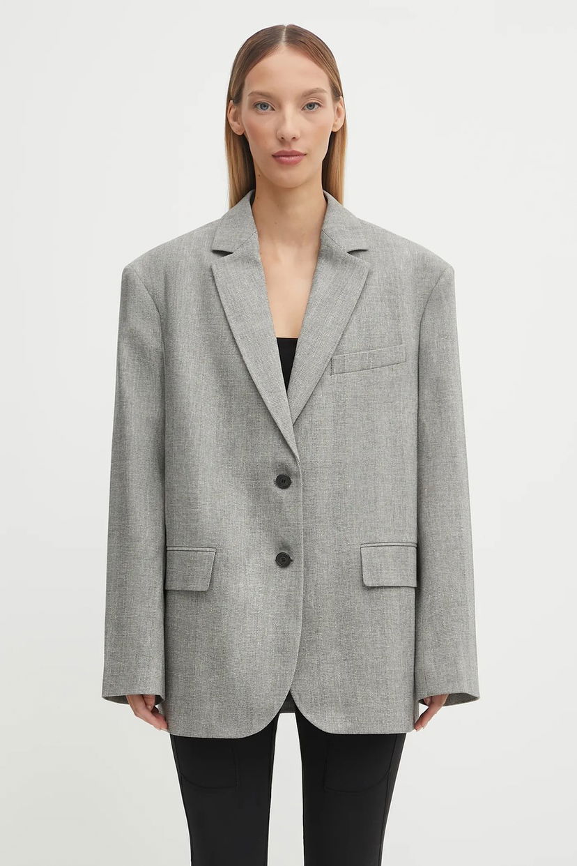 Jacka Anine Bing Anine Bing Quinn Blazer Grå | A.01.10970