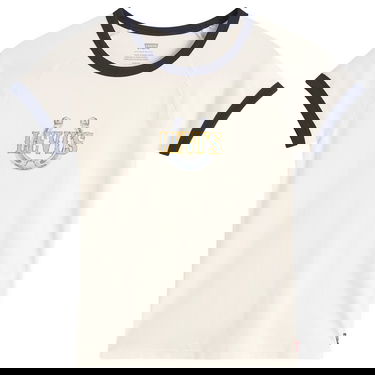 T-shirt Levi's Women's Horseshoe Raglan T-Shirt Vit | 003R2-0005, 1