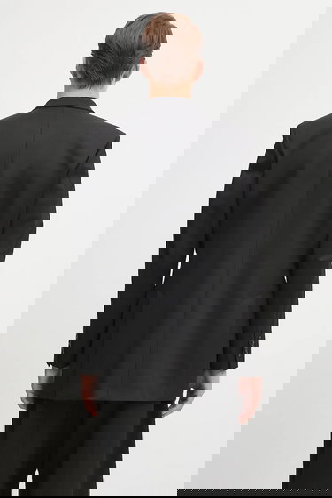 Jacka VETEMENTS VETEMENTS Fitted Zip Tailored Blazer Svart | UH76TJ500B, 2