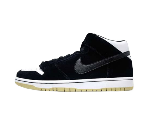 Sneakers och skor Nike SB SB Dunk Mid Black White Gum Svart | 314383-013