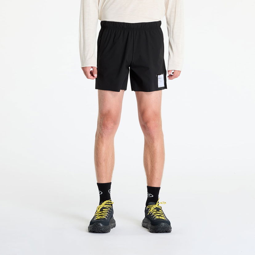Shorts Satisfy PeaceShell 5 Unlined Shorts UNISEX Black Svart | 12008-BK