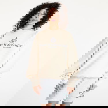 Sweater Sporty & Rich Sporty & Rich H&W Crest Crewneck Sweatshirt Beige | ST071606241CR01, 0