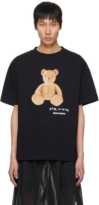 T-shirt Palm Angels Palm Angels 'Bear In Mind' T-Shirt Svart | PMAA001S25JER0051060, 0