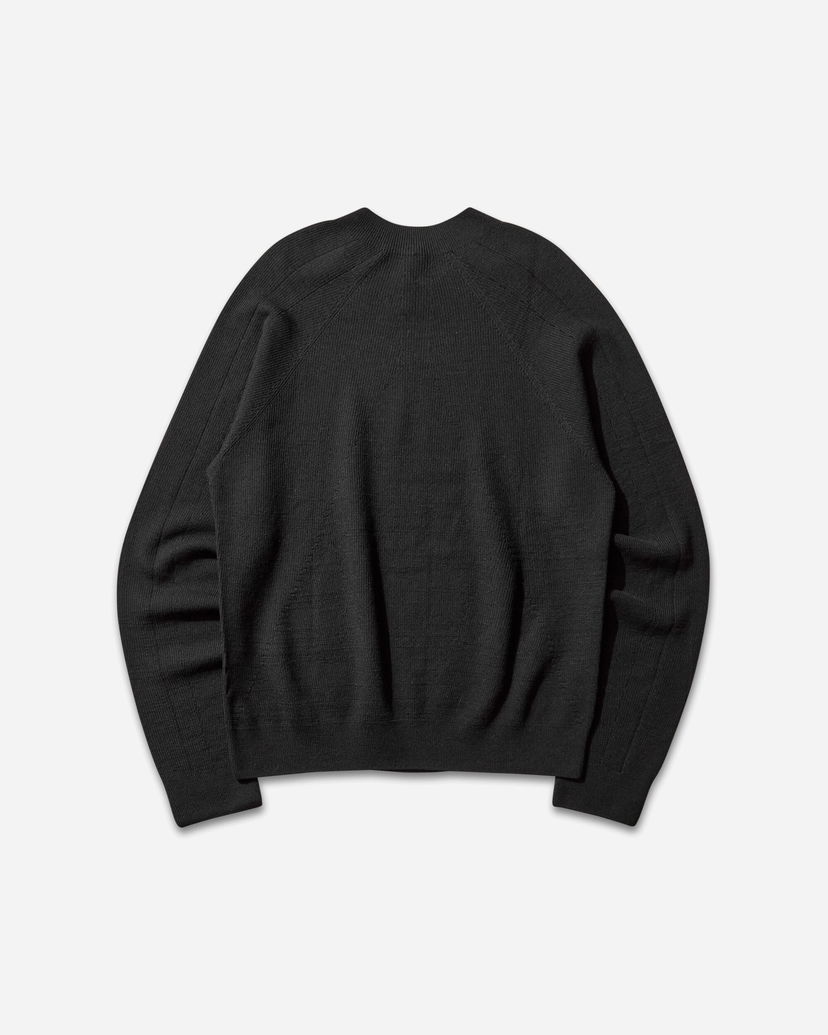 Sweater Arcteryx Conic Wool Midlayer Crew Neck Raglan Sweater Svart | X000009734 BLACK