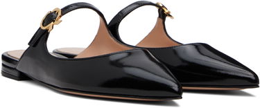 Sneakers och skor Gianvito Rossi Jane Ribbon Slide Loafers Svart | G95582-05RIC-NUI, 3