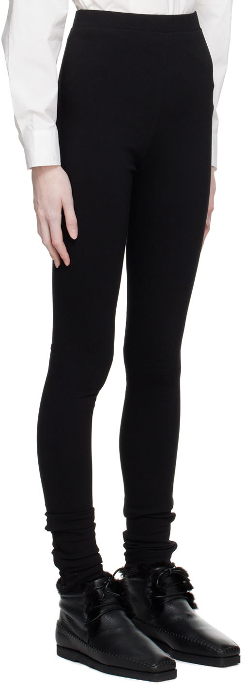 Damasker TOTEME Zip Leggings Svart | 211-238-774, 1