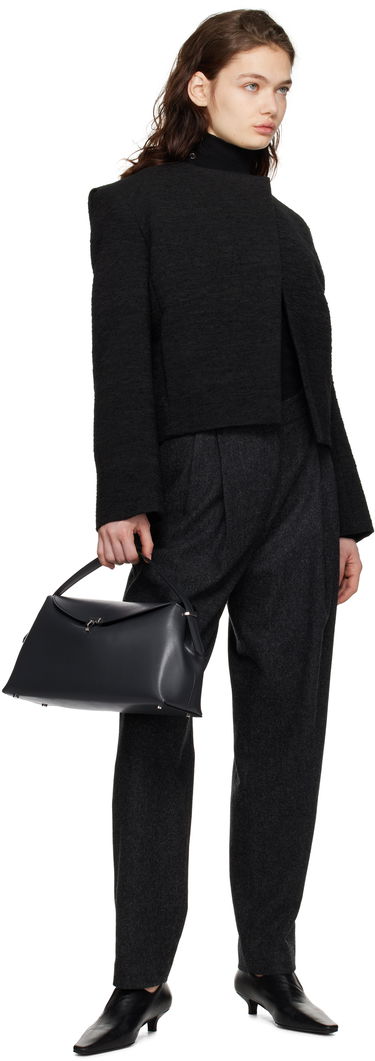 Byxor TOTEME TOTEME Double-Pleated Tailored Trousers Grå | 251-WRB847-FB0024, 3